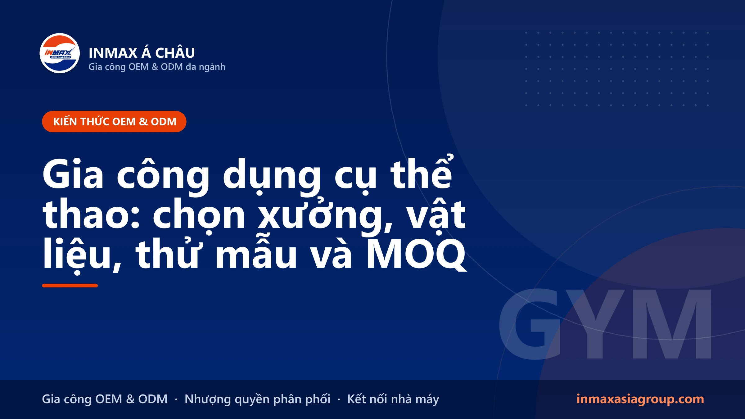 Gia công dụng cụ thể thao – thảm yoga, tạ, dây kháng lực và vợt pickleball