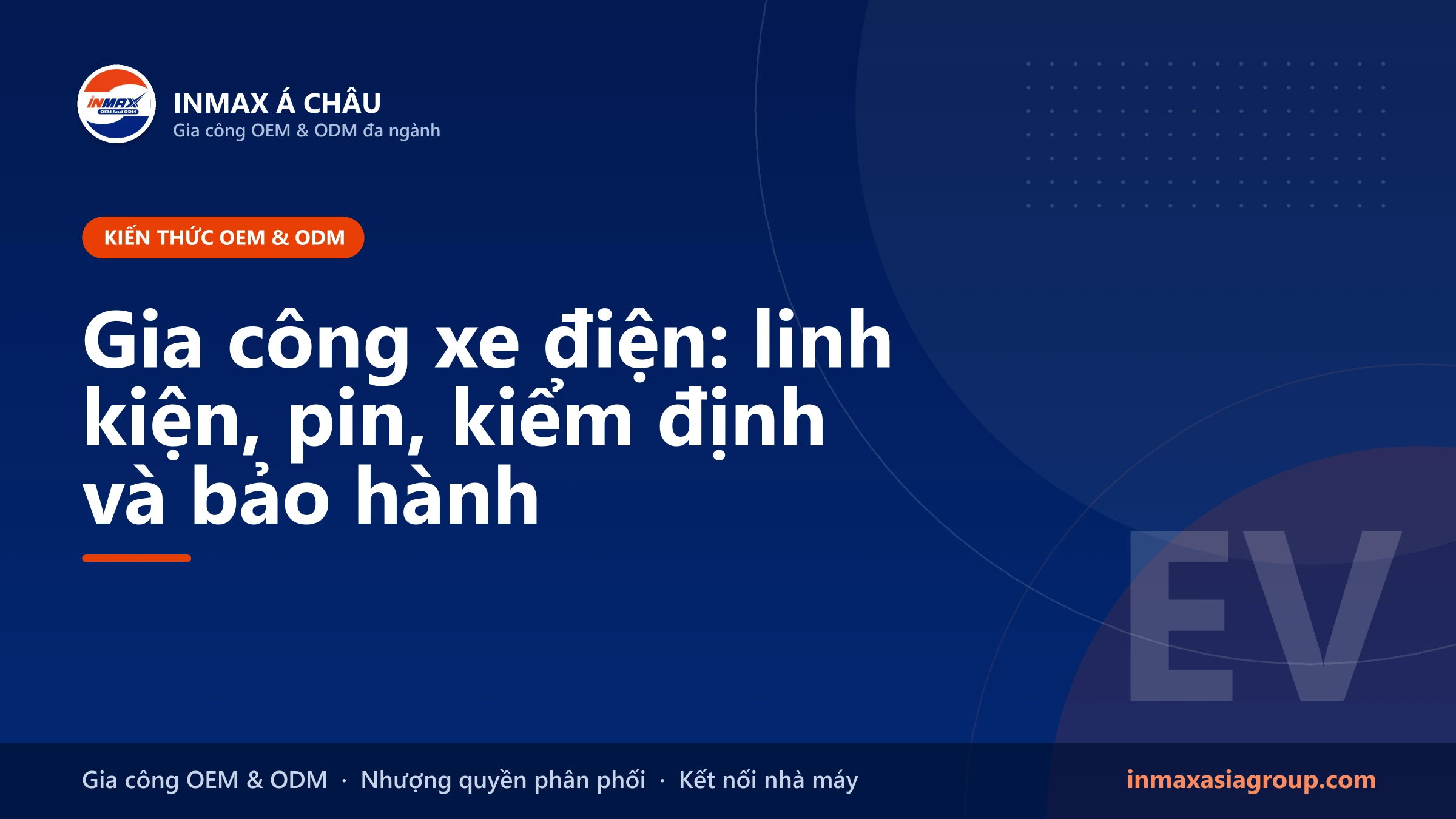 Gia công xe điện mang thương hiệu riêng cho doanh nghiệp