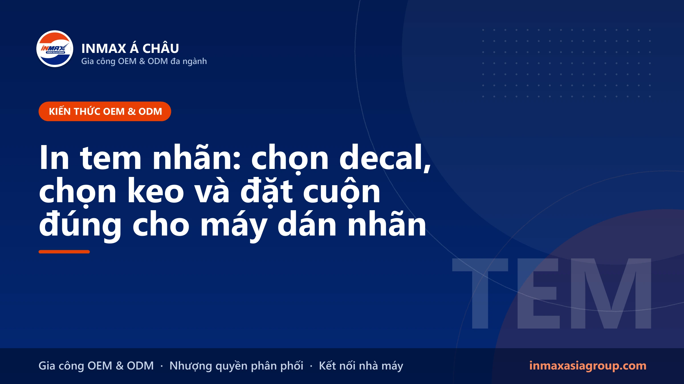 In tem nhãn decal cho chai mỹ phẩm và thực phẩm