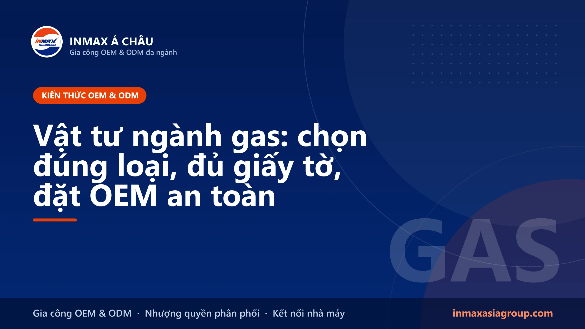 Vật tư ngành gas: van điều áp, dây dẫn và thiết bị báo rò