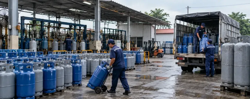 Bốc xếp, giao hàng tận kho – Ngành 04 · vietnhatgas.com