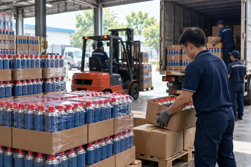 Kho thành phẩm, đóng gói theo lô – Ngành 04 · vietnhatgas.com
