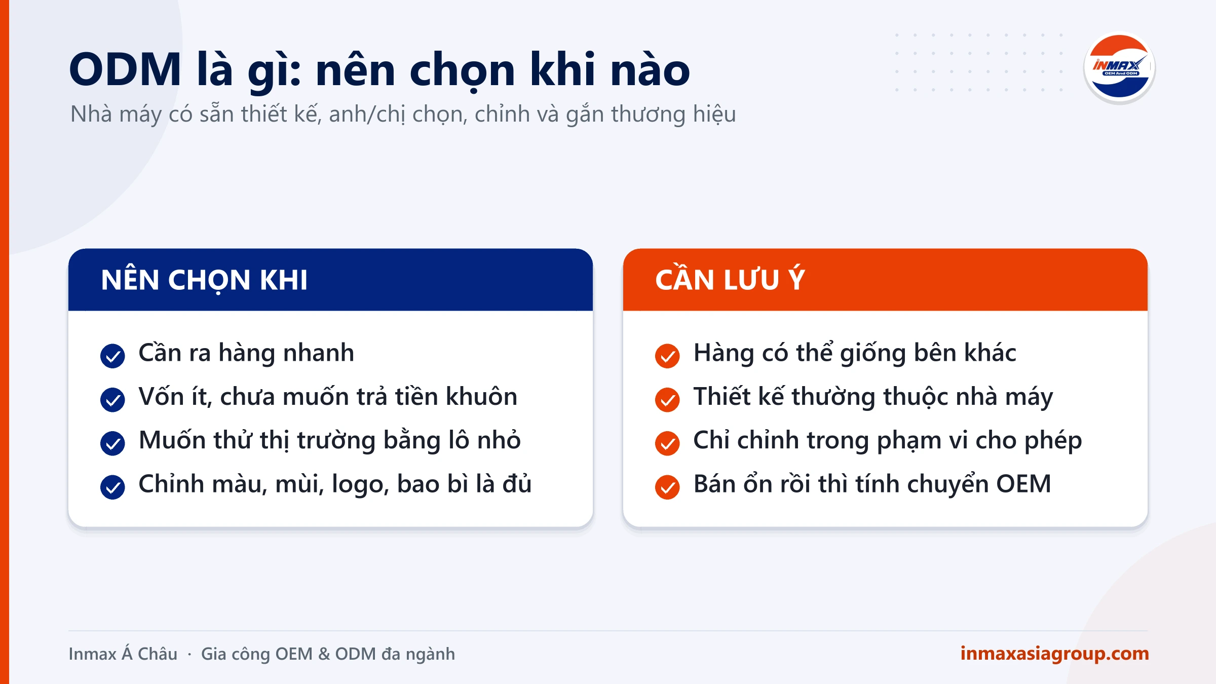 ODM là gì: khi nào nên chọn và những giới hạn cần biết