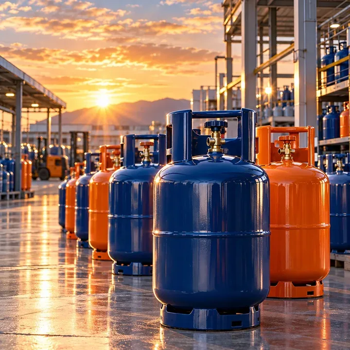 Sản xuất vỏ bình gas